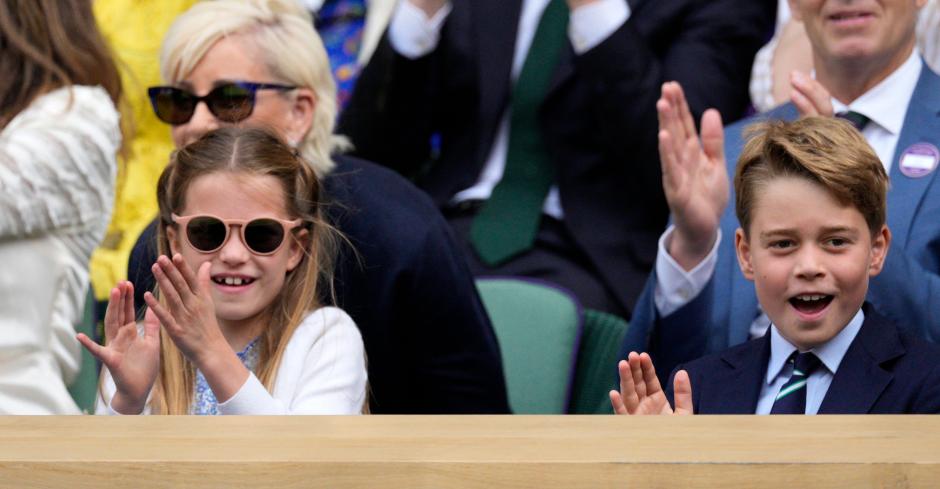 King Felipe VI of Spain in the royal box on day fourteen of the 2023 Wimbledon Championships at the All England Lawn Tennis and Croquet Club in Wimbledon. Picture date: Sunday July 16, 2023. *** Local Caption *** .