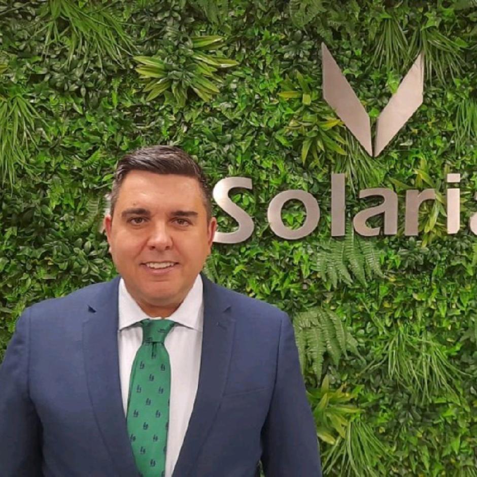 Iván Molinero Camacho es uno de los jefes de HSE de Solaria