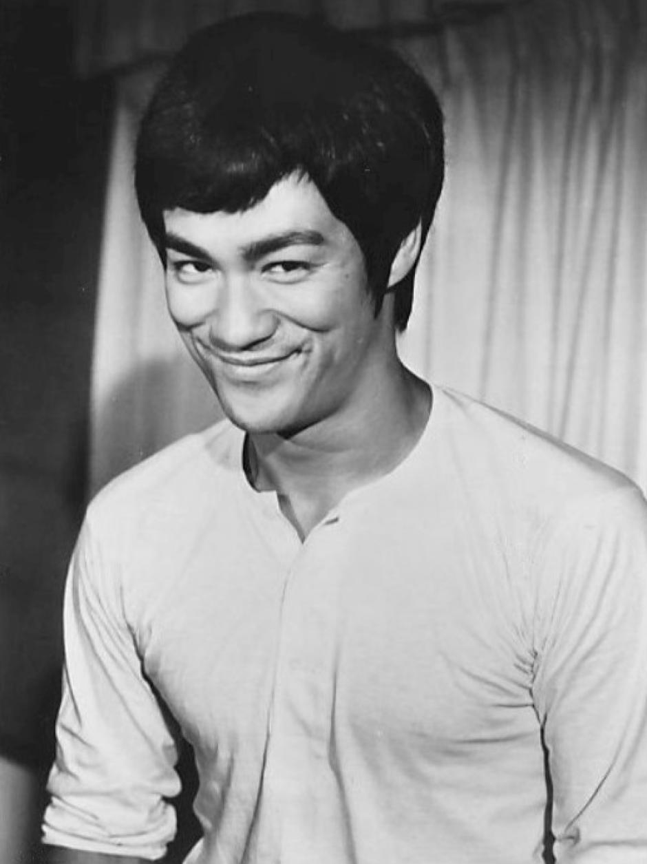 Bruce Lee durante el rodaje de 'Kárate a muerte en Bangkok'