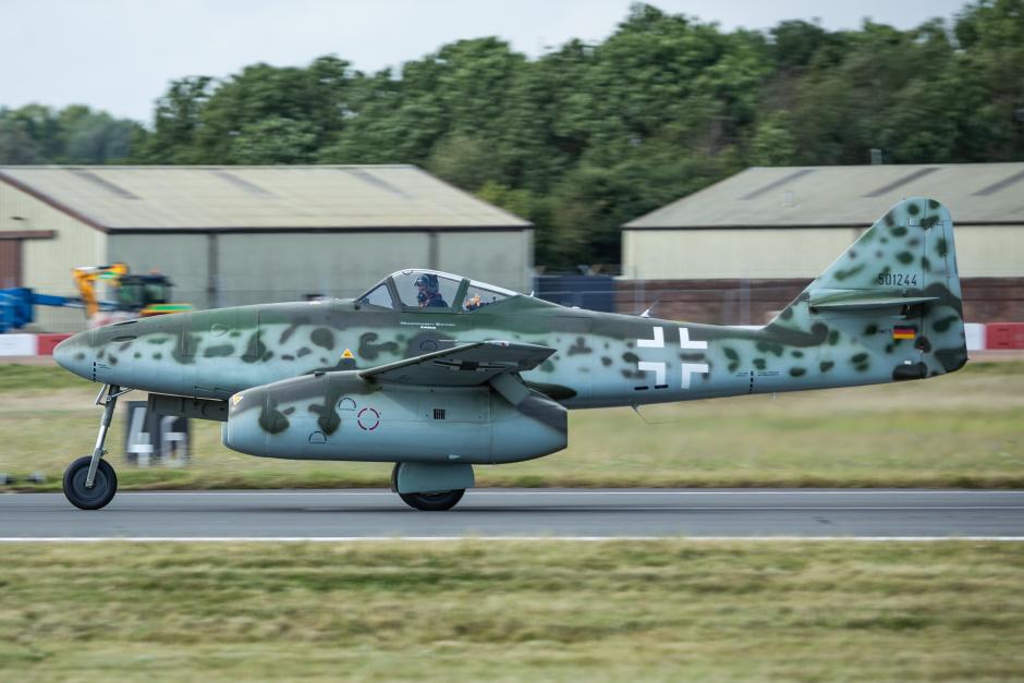 Me 262, una de las estrellas del espectáculo