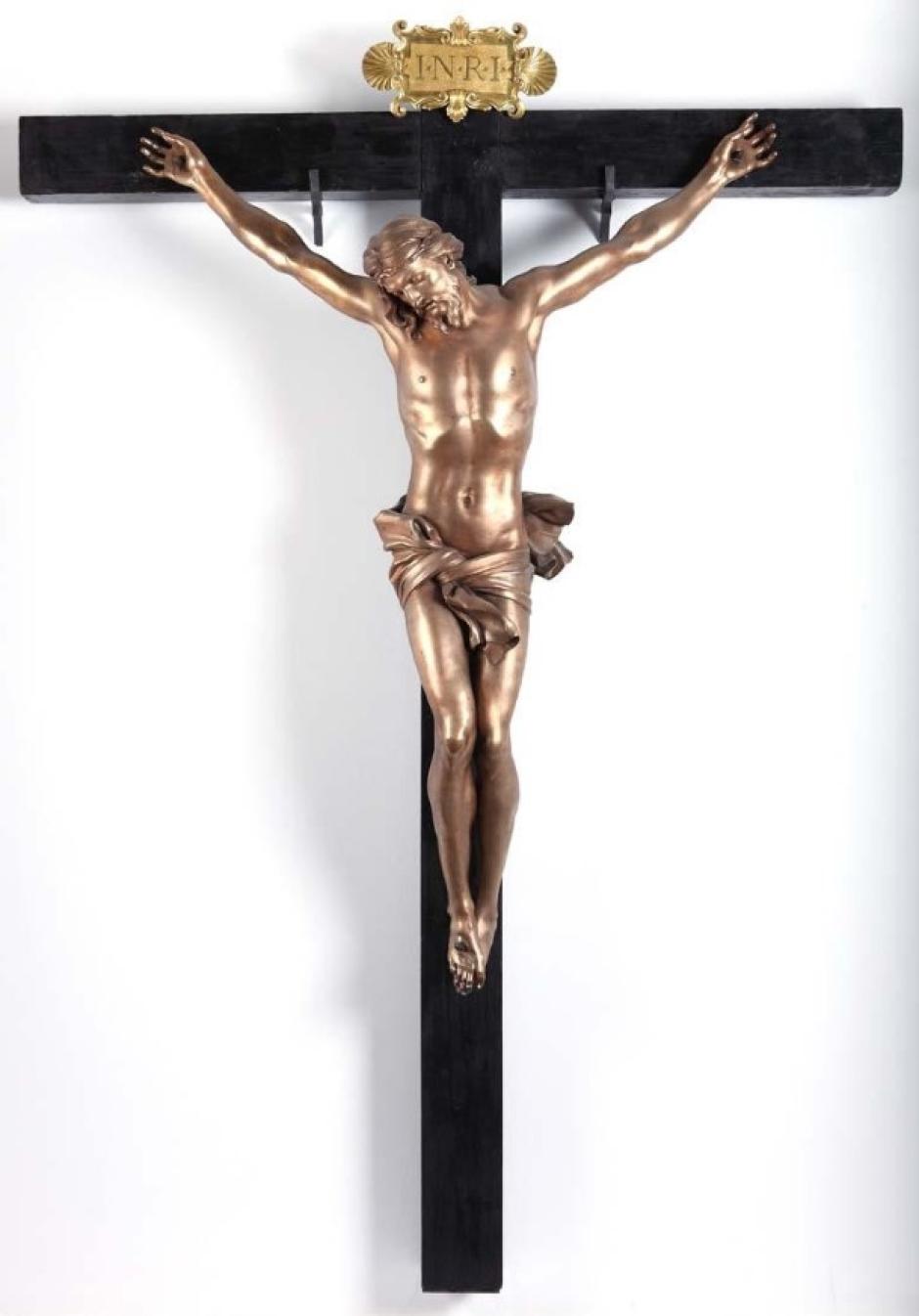 Cristo en la cruz. Gian Lorenzo Bernini. 1654