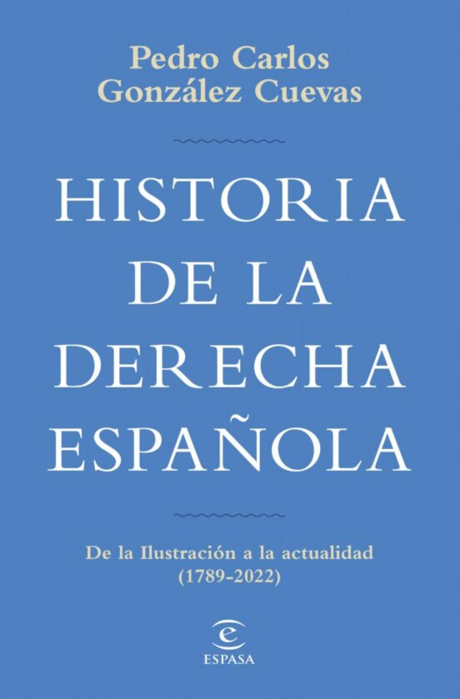 Portada del libro Historia de la derecha española