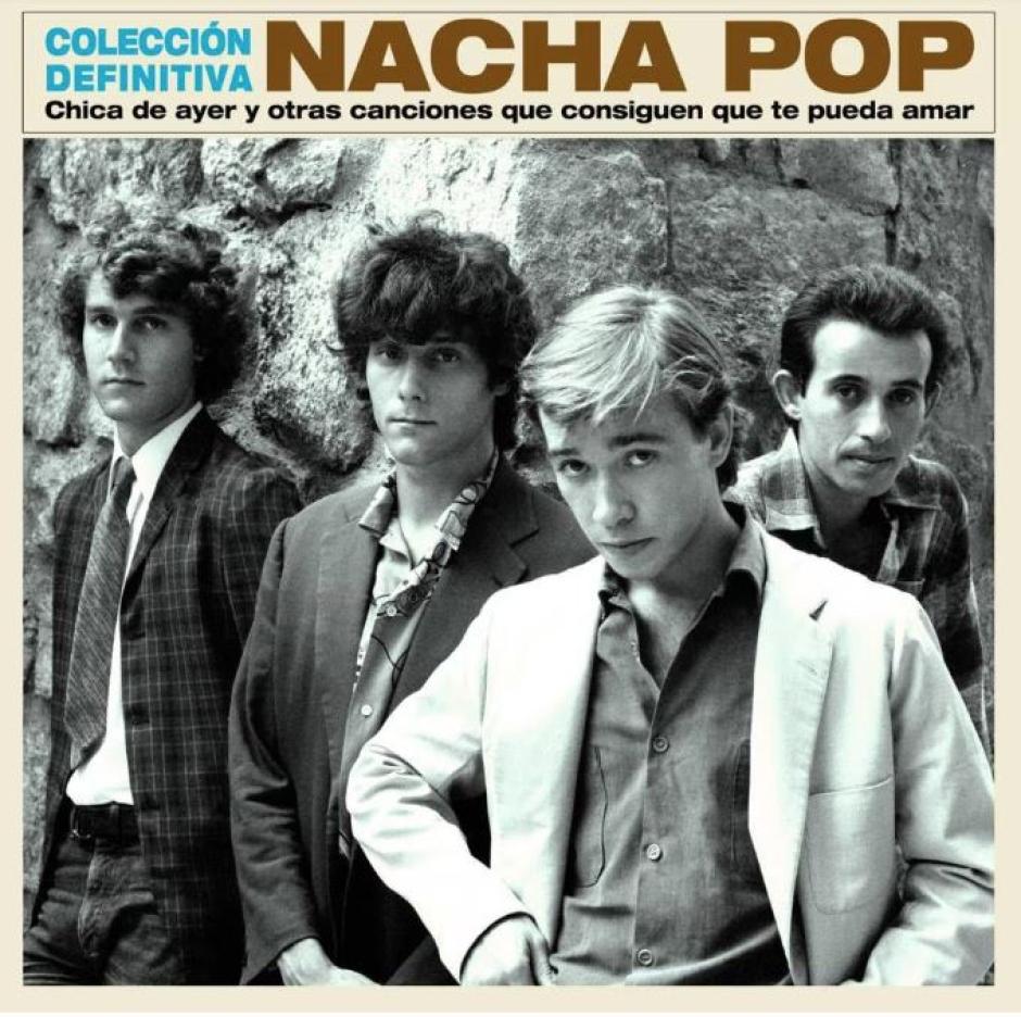 Portada del disco de Nacha Pop, con una imagen de Sandra Bensadón