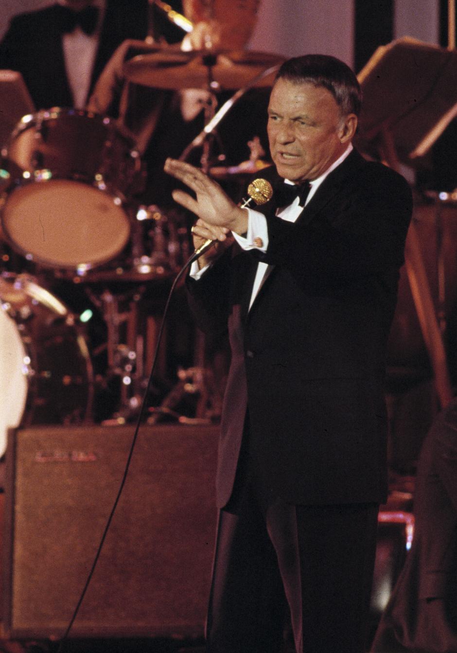 Frank Sinatra en 1986