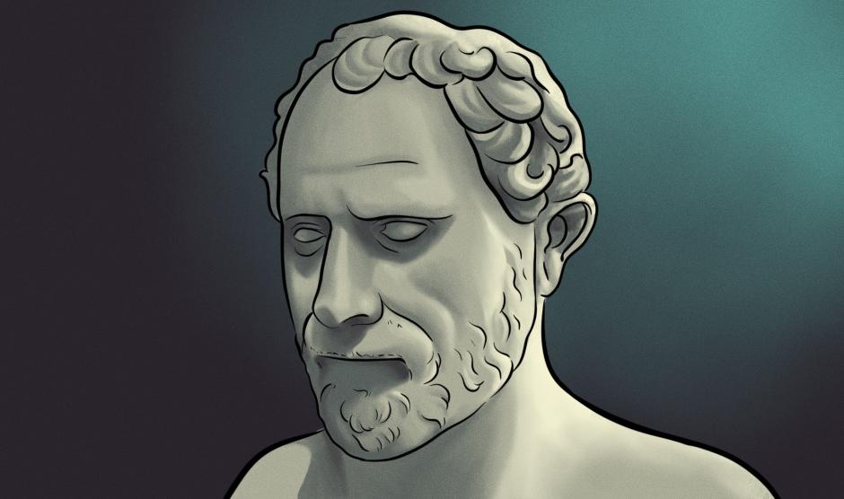 Ilustración: Estatua griega