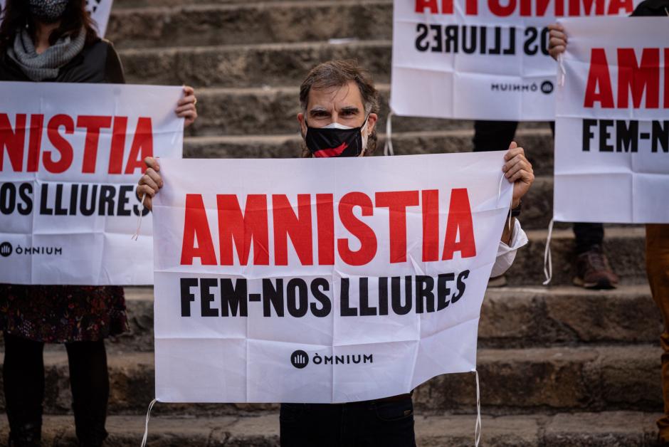 Jordi Cuixart, expresidente de Òmnium Cultural, pide la amnistía para los políticos catalanes presos por el procés