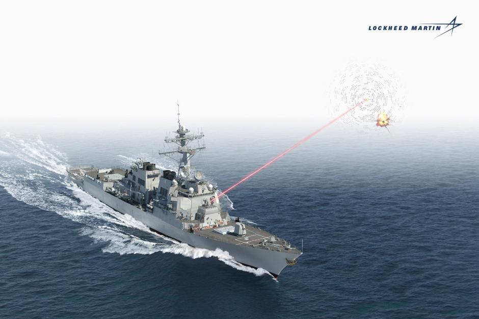 Helios, un nuevo sistema de armas láser para la flota de la Marina estadounidense