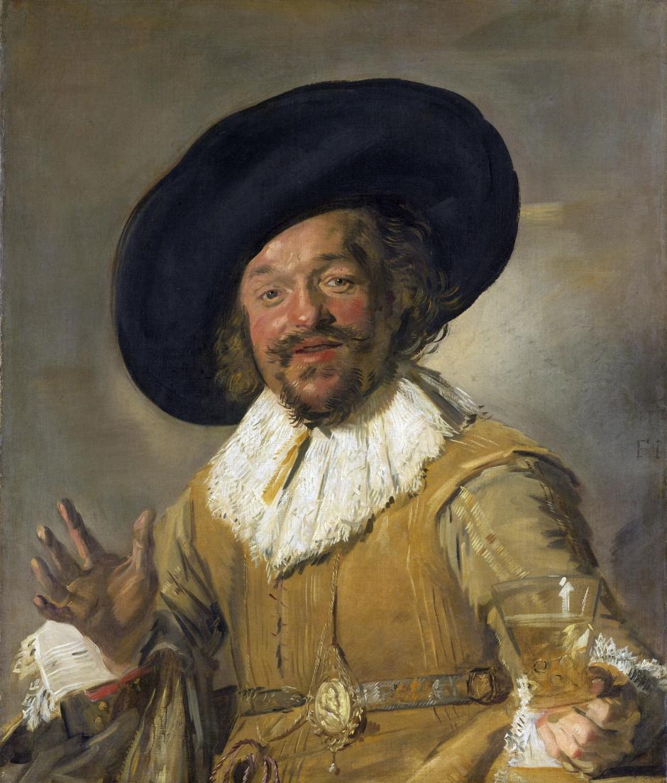 El bebedor alegre, de Frans Hals