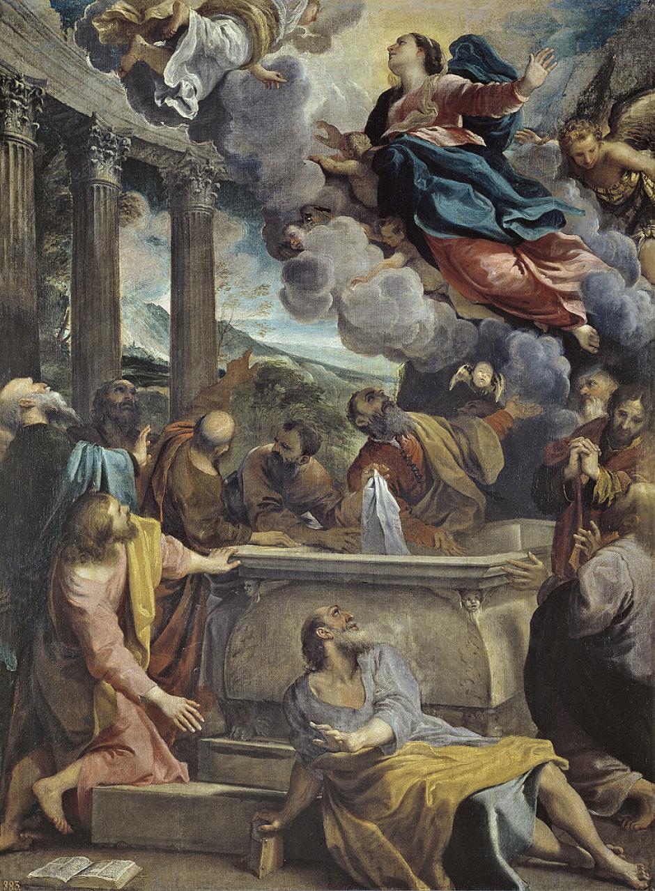 La Asunción de la Virgen de Annibale Carracci