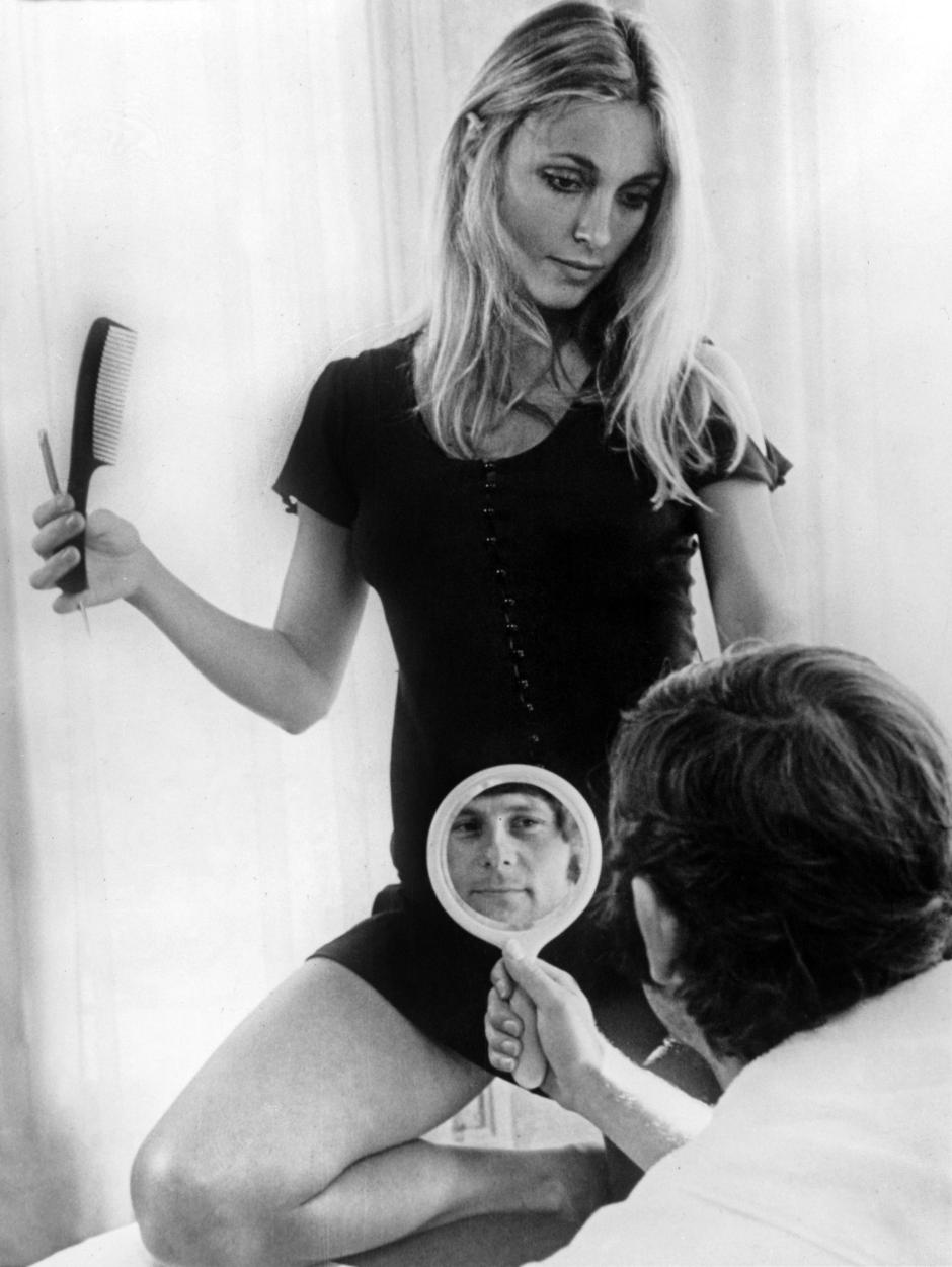 Roman Polanski y Sharon Tate (1965)