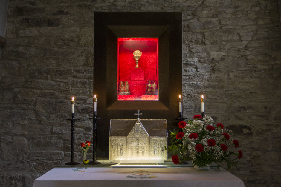 Cáliz Iglesia de Santa María de la Real, en O Cebreiro (Lugo)