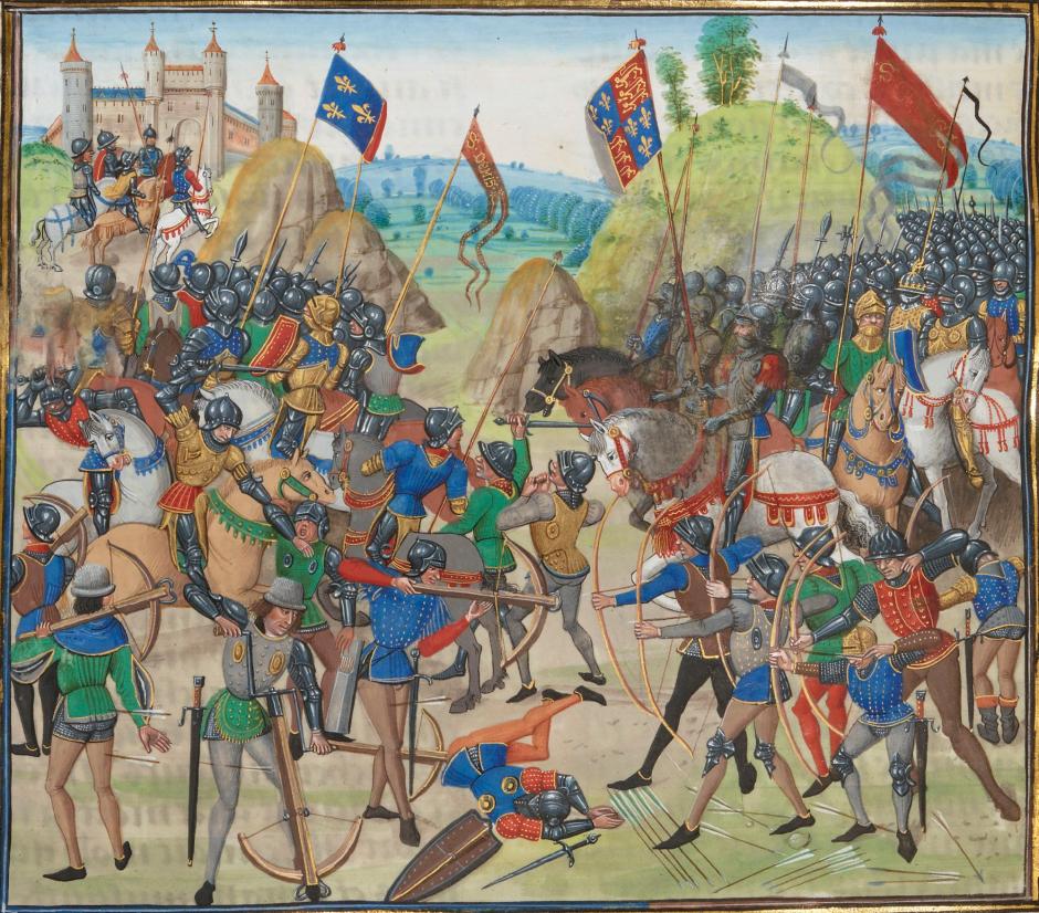 La Batalla de Crecy