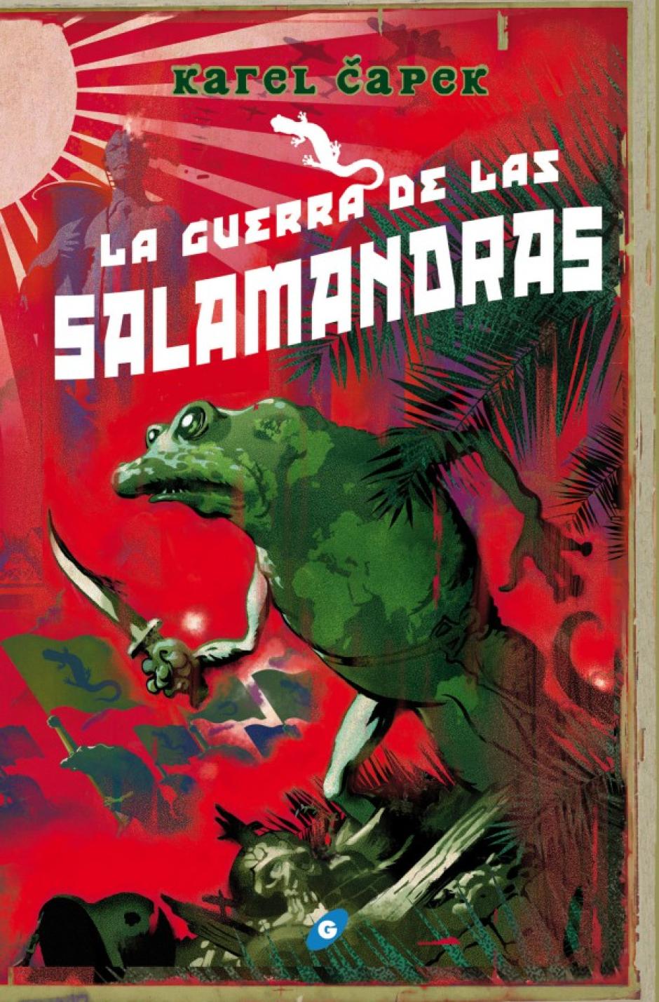 «La guerra de las salamandras» de Karel Čapek