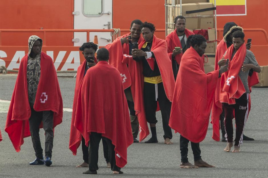 53 inmigrantes ilegales subsaharianos, en Lanzarote, la semana pasada