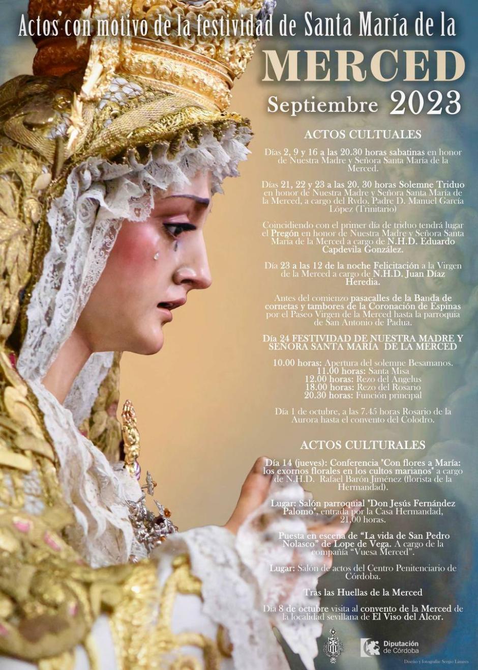 Cartel Actos Merced 2023