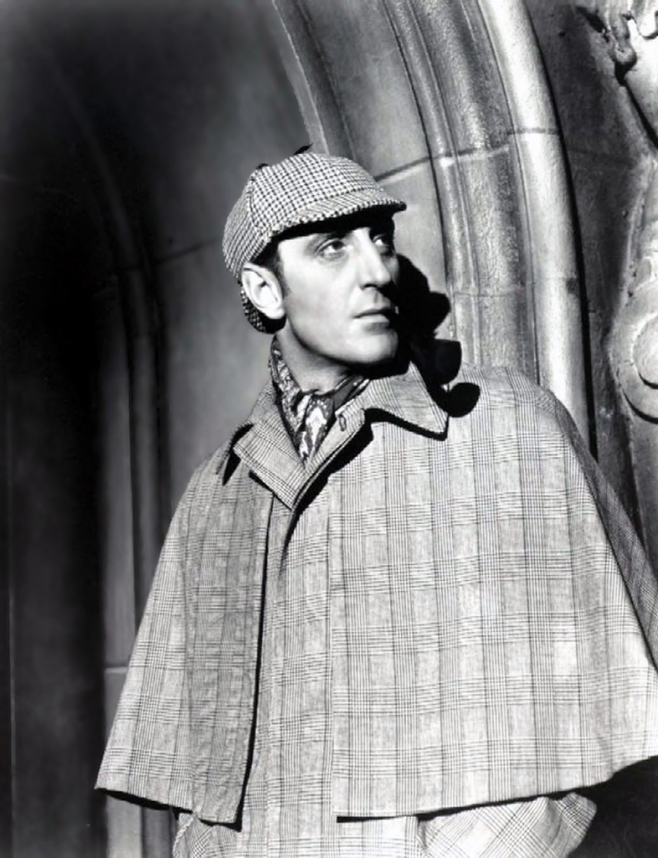 Basil Rathbone como Sherlock Holmes