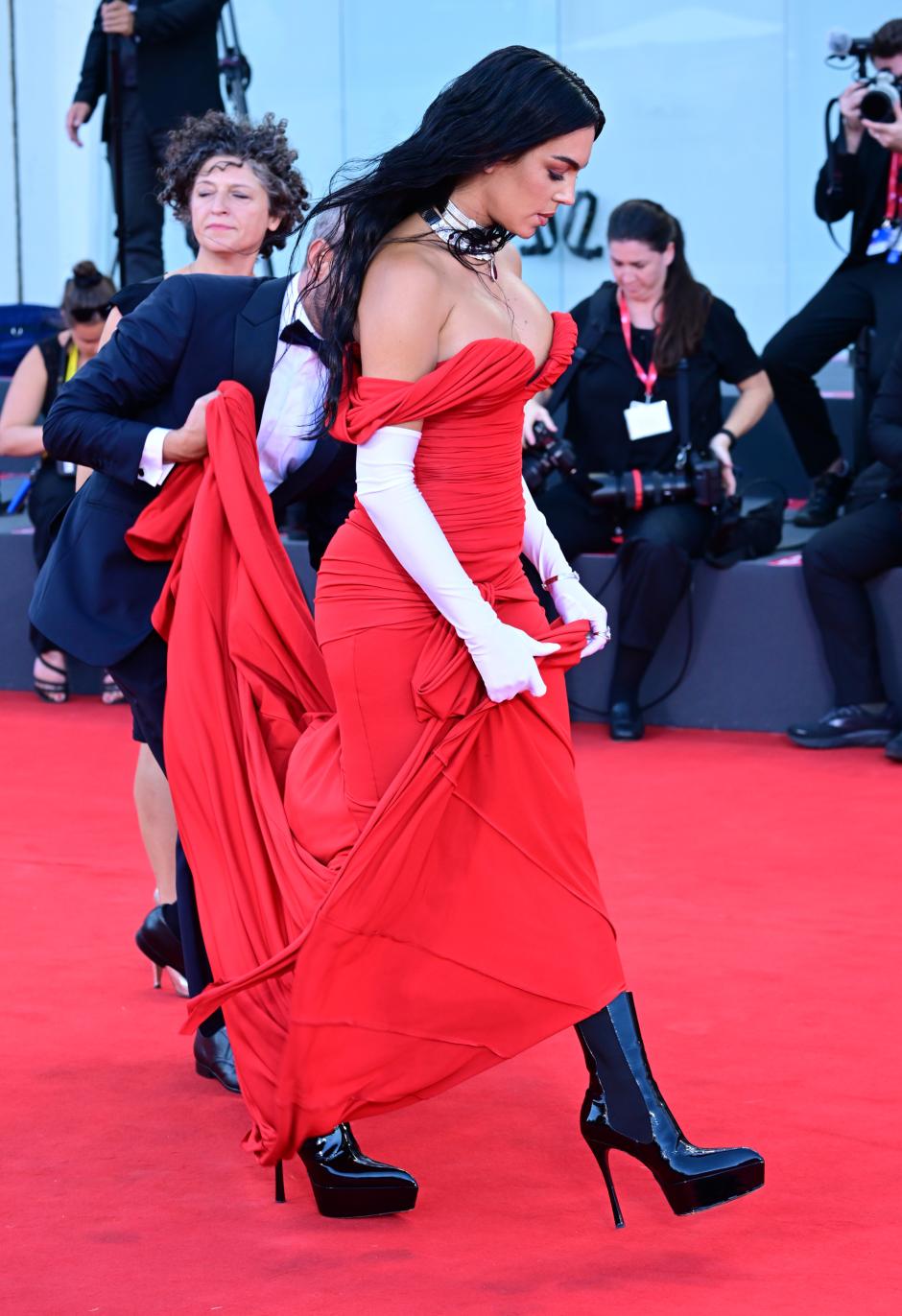 Georgina Rodriguez attending 'Enea' film premirer during 80th Venice International Film Festival, Italy - 05 Sep 2023