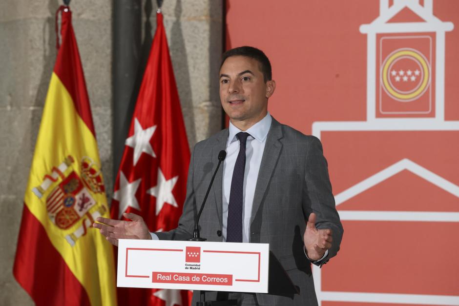 El portavoz del PSOE en la Comunidad de Madrid, Juan Lobato