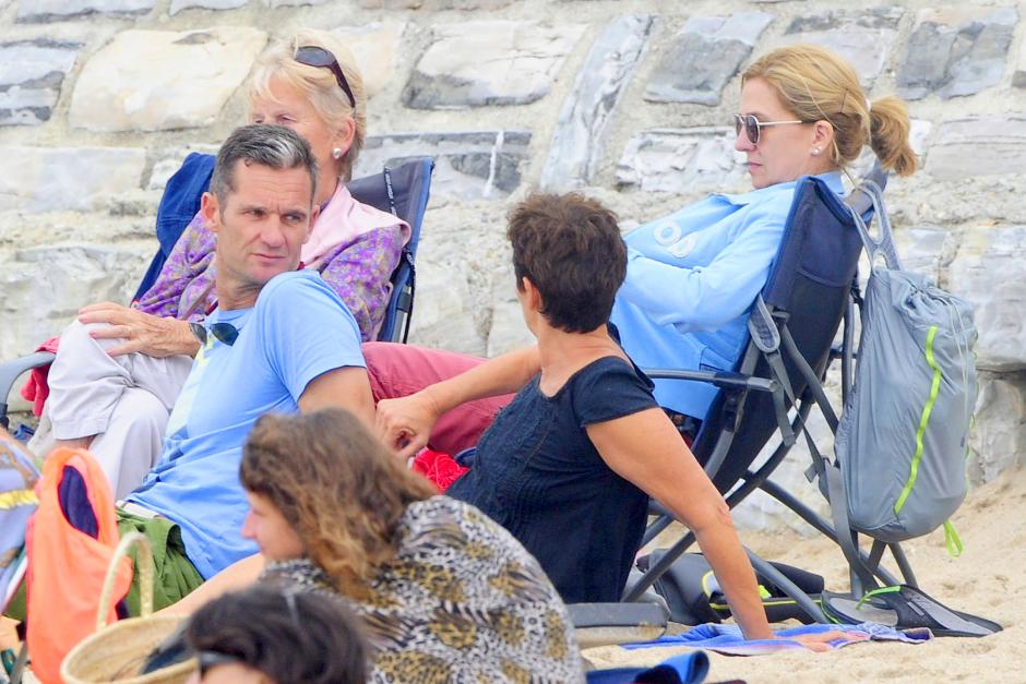 LA INFANTA CRISTINA DE BORBON  E IÑAKI URDANGARIN DURANTE UNAS VACACIONES EN BIDART
04/08/2014
BIDART