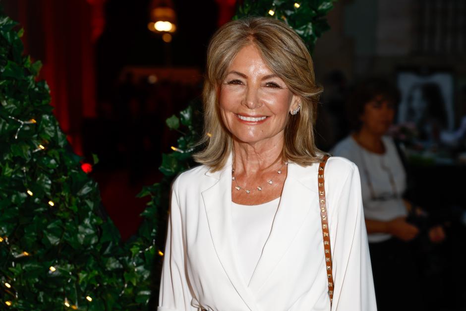 Cristina Yanes at photocall for Arte de Amar exhibition in Madrid on Tuesday, 12 September 2023.