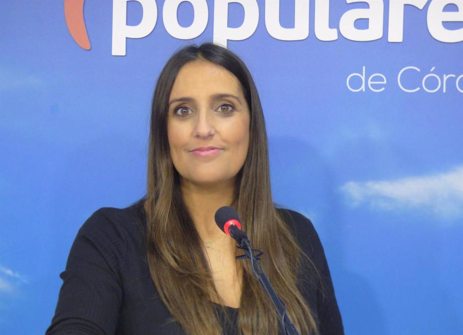 La diputada andaluza del PP Beatriz Jurado