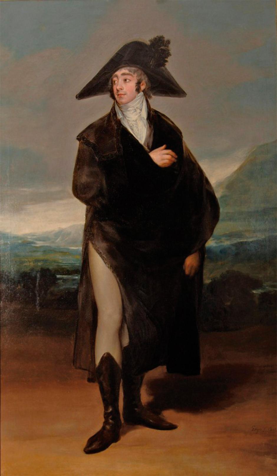 Carlos Gutiérrez de los Ríos, duque de Fernán Núñez, por Goya