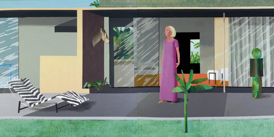 'Ama de casa de Beverly Hills', de David Hockney, es otra de las obras que conforman la colección de Roman Abramovic