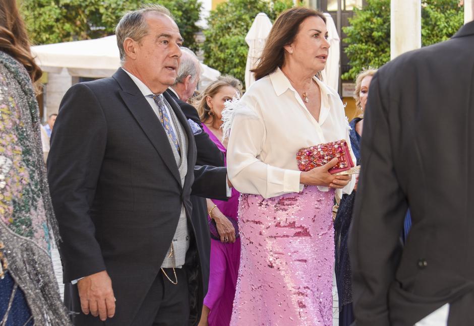 Carmen Martínez-Bordiú y José Miguel Carrillo de Albornoz