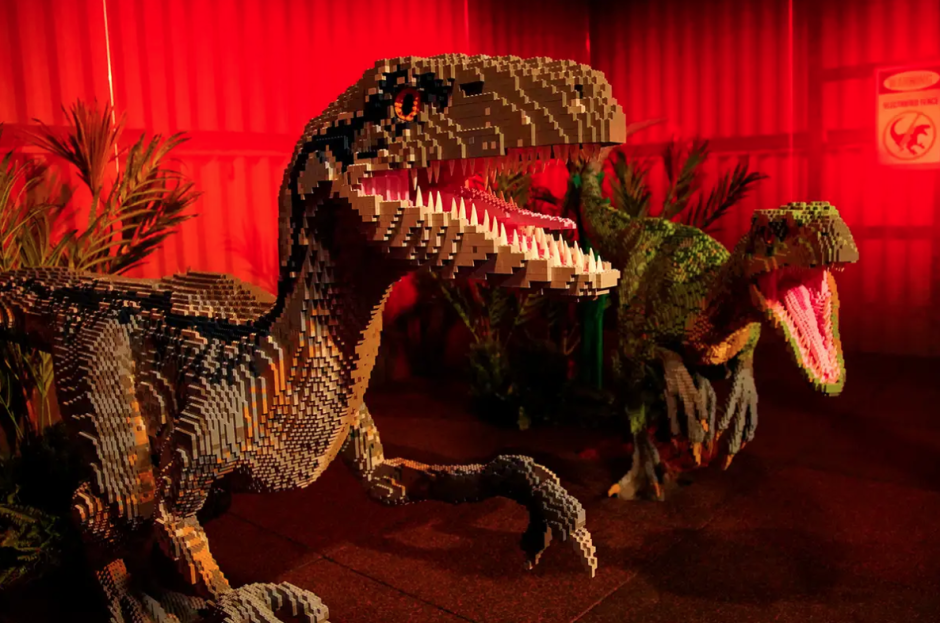 Velociraptors de Lego