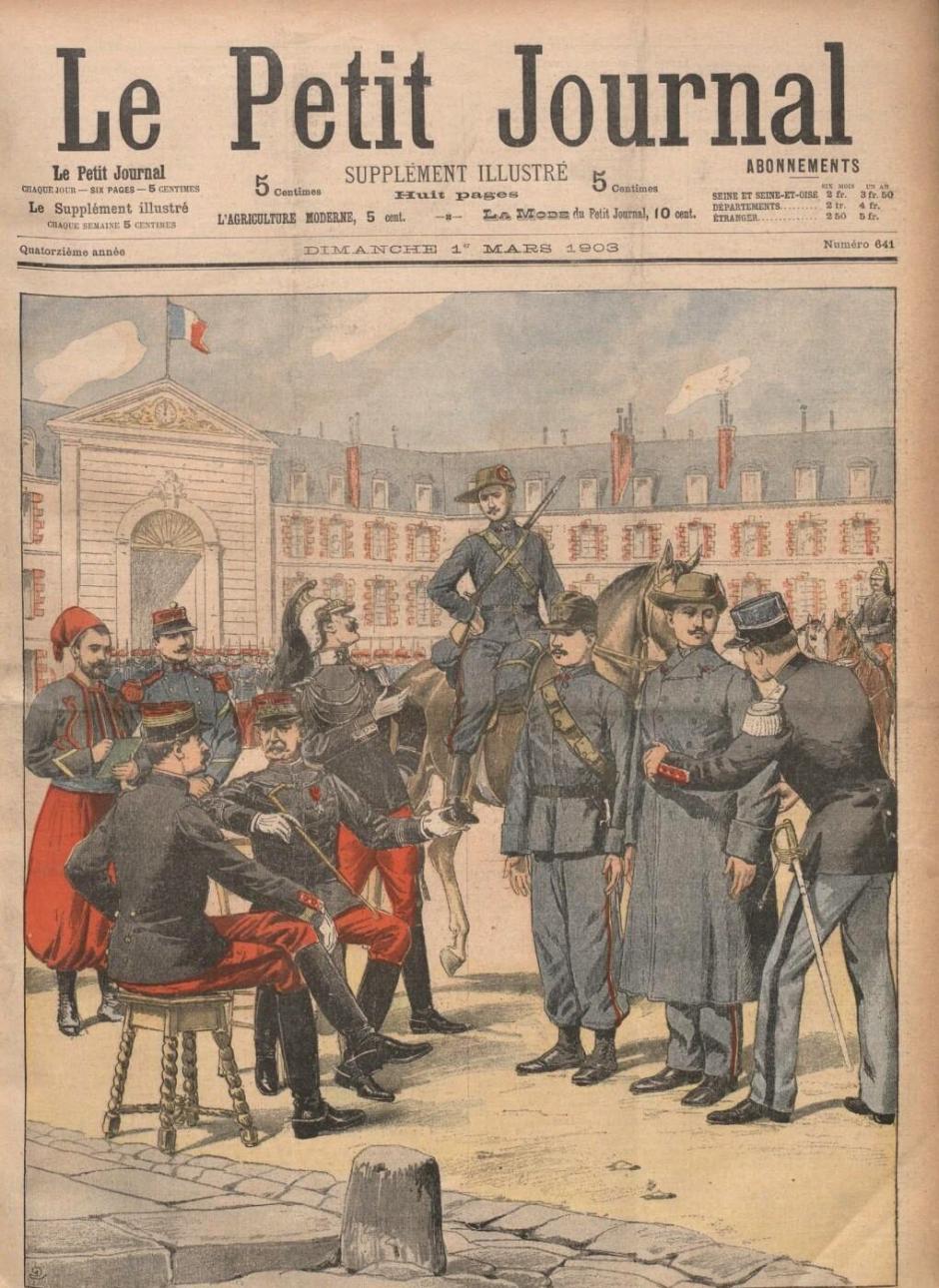 En los periódicos de la época podía leerse: "Le pantalón rouge c´est la France!"