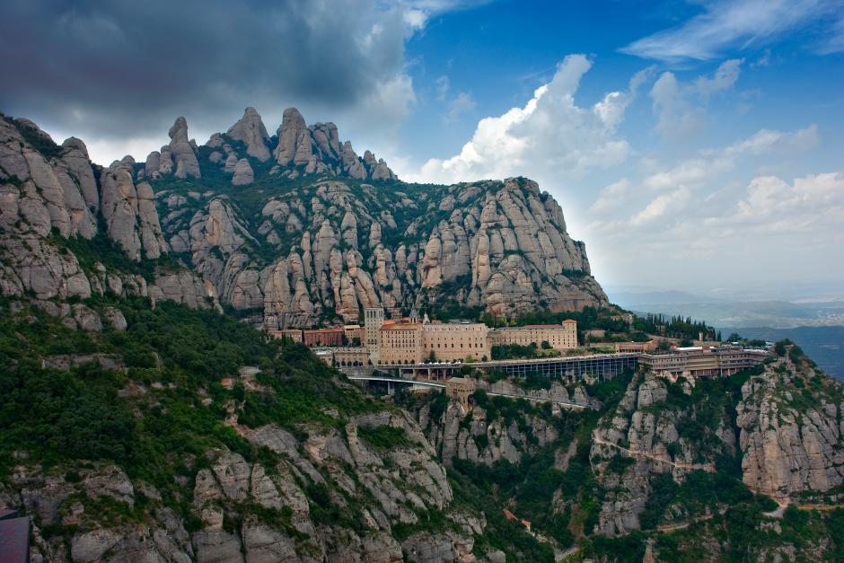 Santuario de Montserrat, a donde peregrinaban los vecinos de Montferri