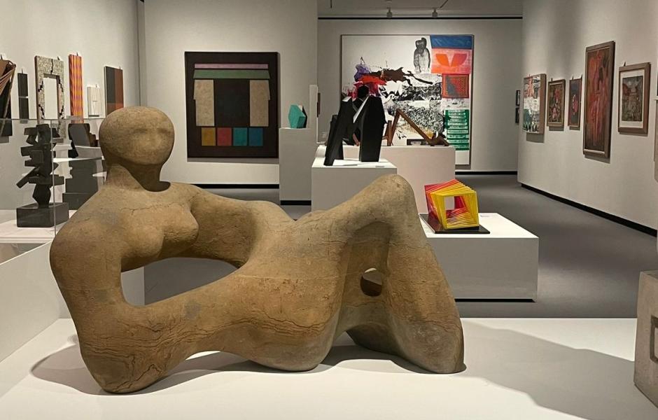 'Figura reclinada', de Henry Moore, con más obras en la exposición 'Antes de América', en la Fundación Juan March