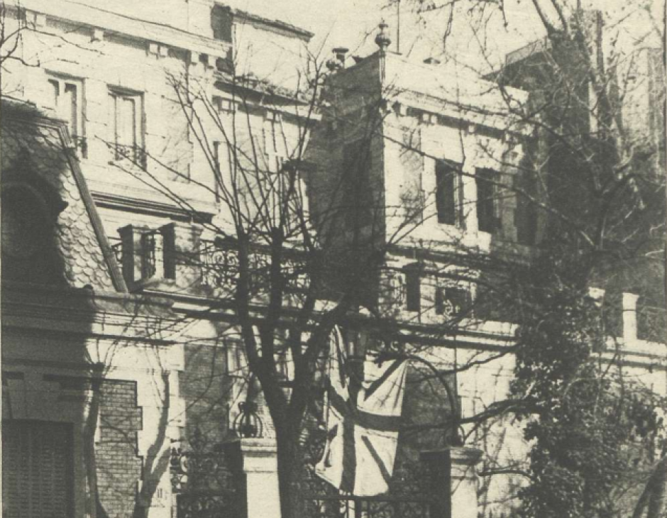 Una embajada durante la Guerra Civil Española