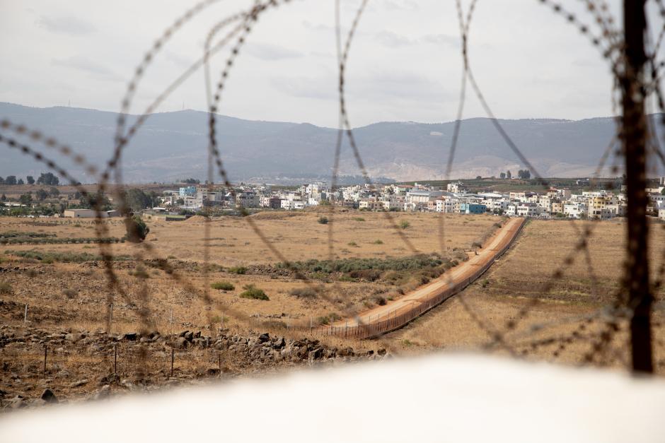 Ghajar, el pueblo dividido por la Blue Line, que ha sido ocupado por Israel