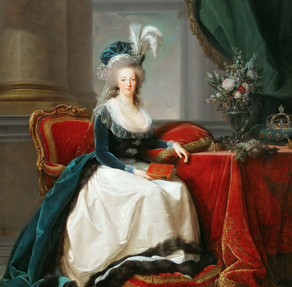María Antonieta en 1788 de Vigée-Lebrun