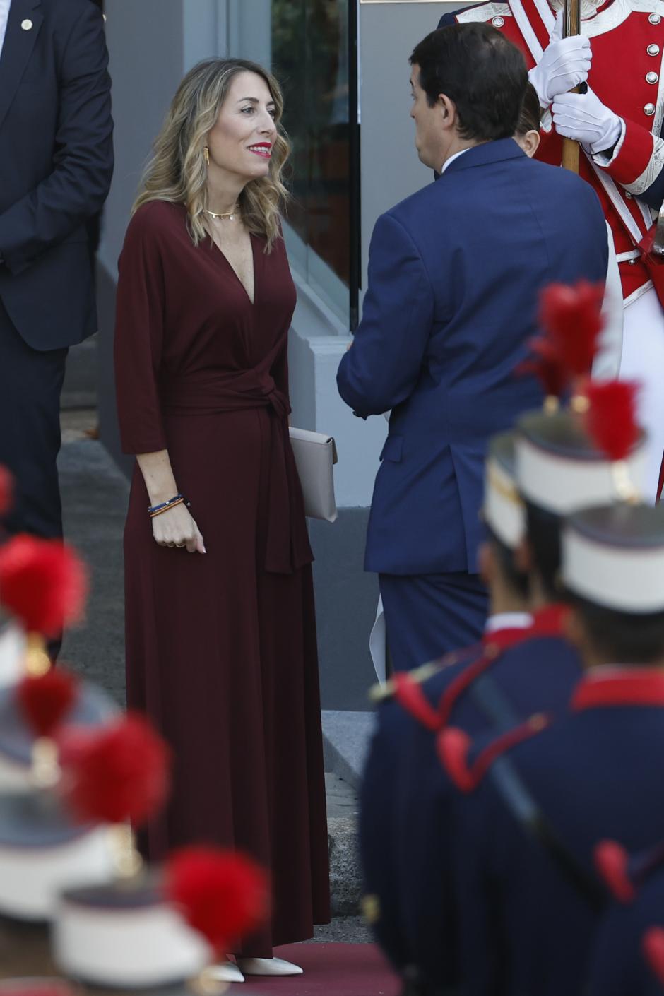 El presidente de la Junta de Castilla y León Alfonso Fernández Mañueco y la presidenta de la Junta de Extremadura María Guardiola