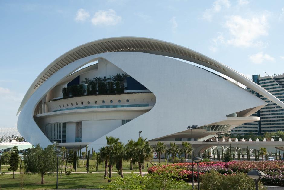 Palacio de las artes Reina Sofía, en Valencia