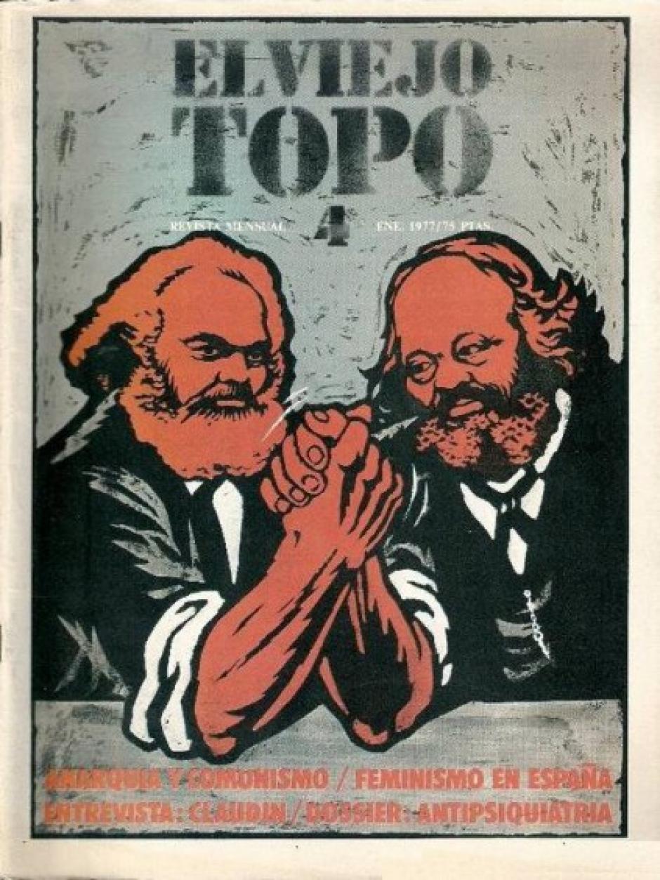 Número 4 de la revista 'El Viejo Topo', publicada en enero de 1977
