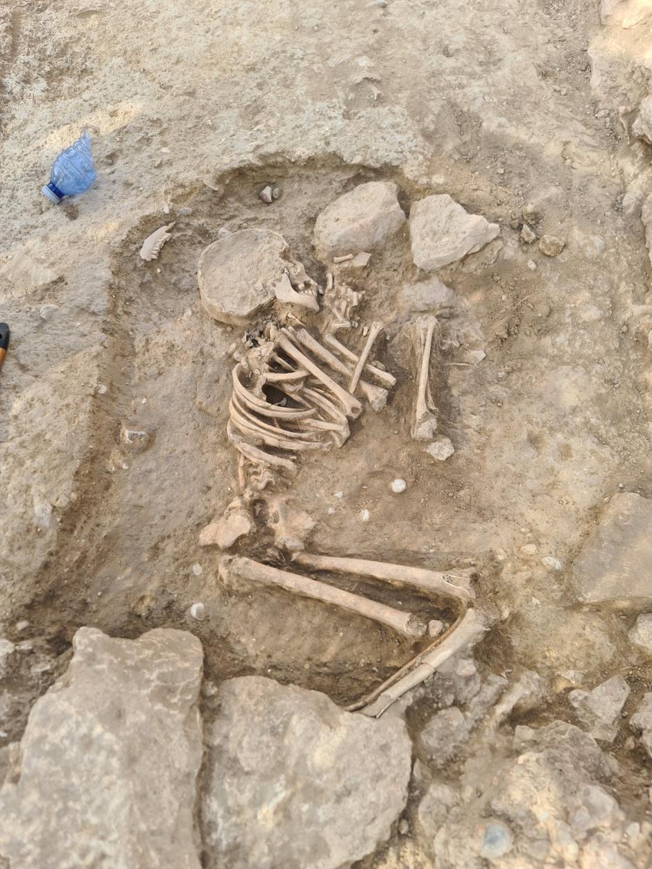 Esqueleto infantil de Ribarroja del Turia