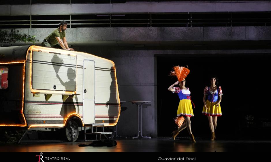 Un momento de la representación de 'Orlando', en el Teatro Real de Madrid