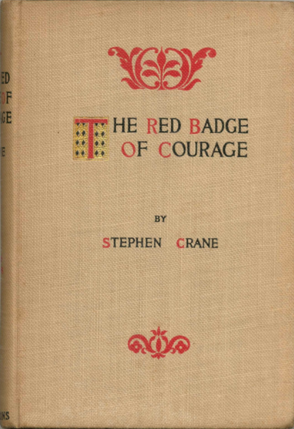 Primera edición de El rojo emblema del valor