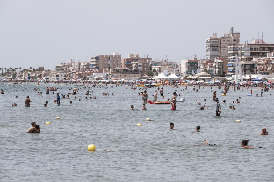 Playa de Santa Pola, en Alicante