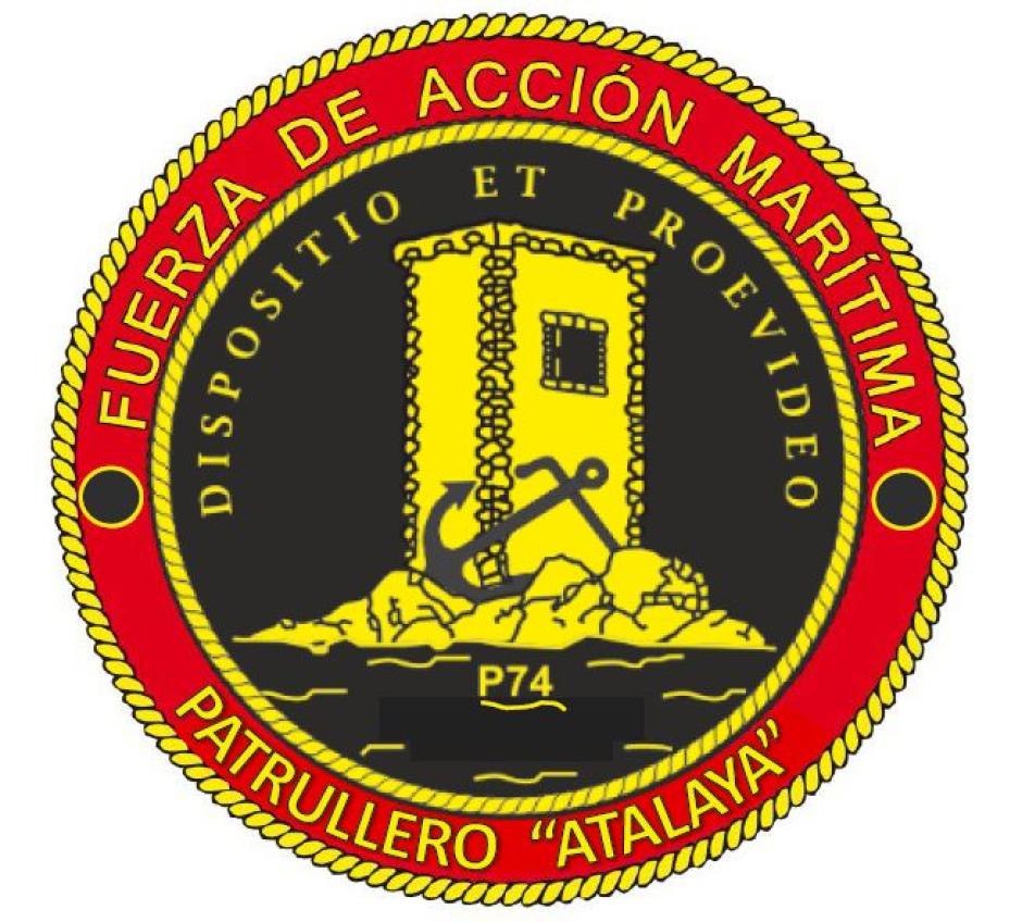 Escudo del patrullero español de altura Atalaya (P-74)
