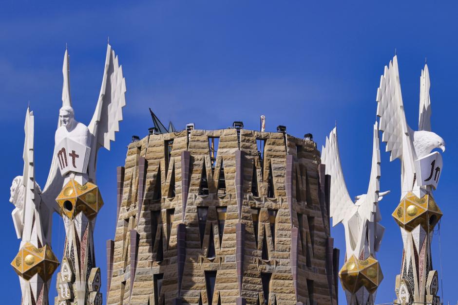 Las torres representan a los cuatro evangelistas