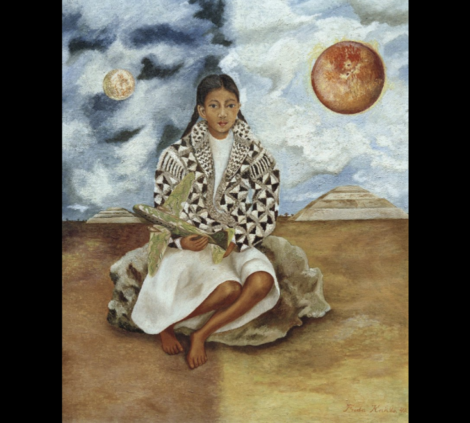 Niña tehuacana (1942) de Frida Kahlo