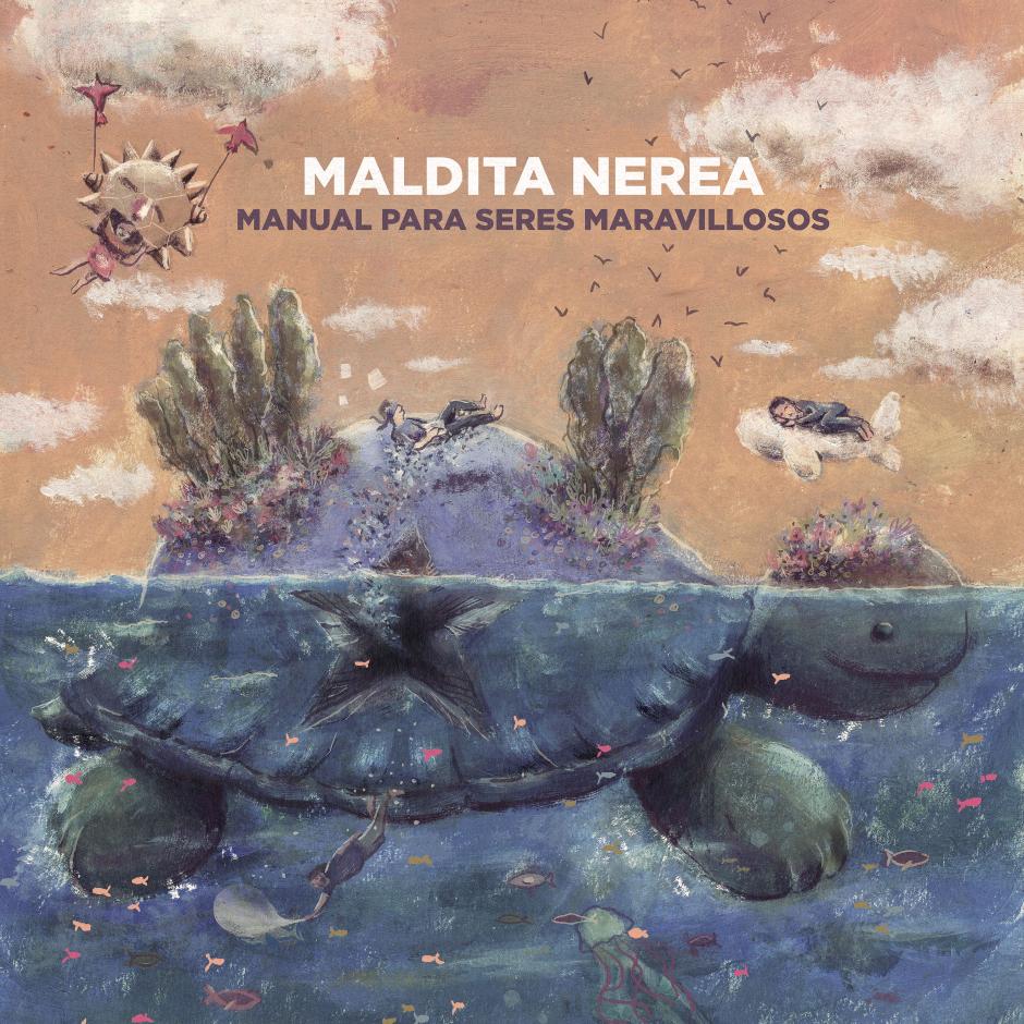 Portada de 'Manual Para Seres Maravillosos, nuevo álbum de Maldita Nerea