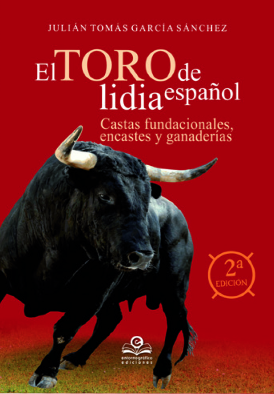 'Cubierta de El toro de lidia español