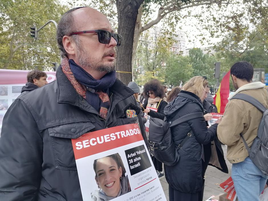 El rabino Pinchas Punturello profesor del colegio judío de Madrid