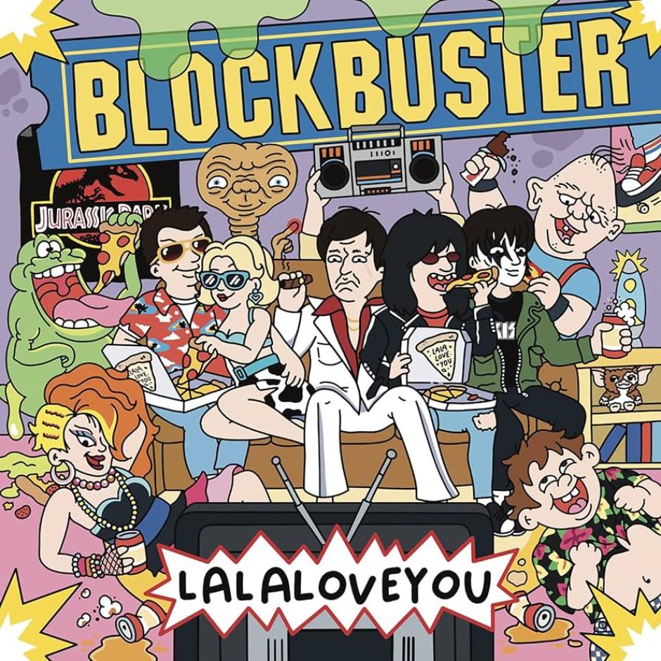 Portada de 'Blockbuster', último álbum de La La Love You