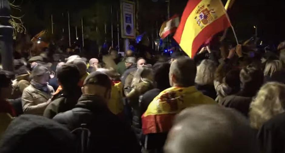 Pantallazo manifestación amnistía